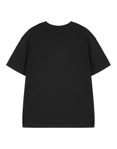 Nirvana Kids Black Short-Sleeved T-Shirt | Yellow Logo Graphic Tee for Children | Grunge Music Band Unisex Apparel for Teens