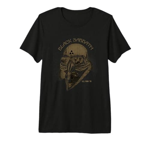 Black Sabbath US Tour 78 Mask T-Shirt Review 2024