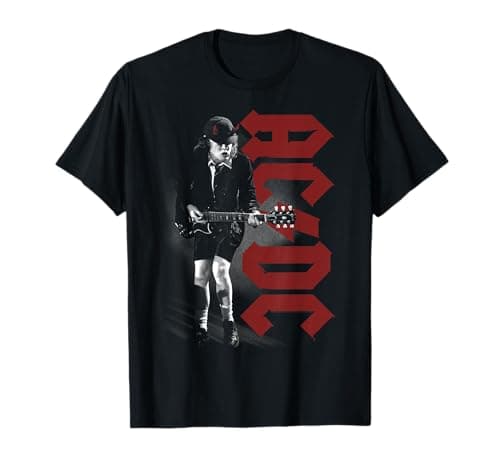 AC/DC Angus Rockin Black Unisex T-Shirt