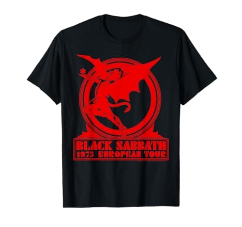 Camiseta Black Sabbath 1975 European Tour - Análisis Honesto