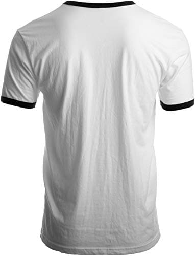 Ann Arbor T-shirt Co. New York City | Iconic NYC Lennon Ringer Vintage Retro Style Men Women Tee-(Adult,M)