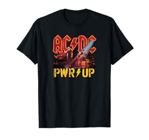 Test du T-Shirt AC/DC PWRUP Stage Lights – Mon Avis Complet