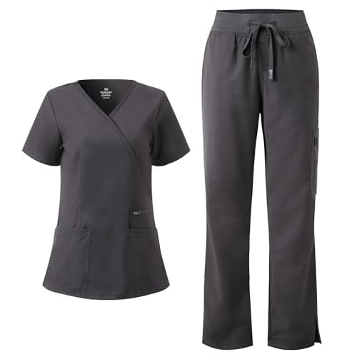 COZYFIT Scrubs for Women – Full Review of the Mock Wrap Scrub Set