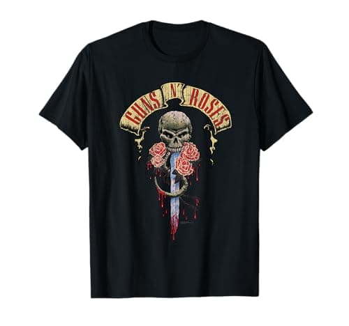 Guns N' Roses Official Skull Head T-Shirt