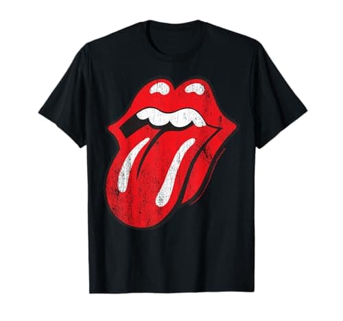 The Rolling Stones Classic Tongue Distressed T-Shirt – Recension 2024