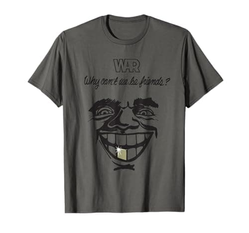WAR Why Can't Be Friends T-Shirt Review: Official Merch Breakdown