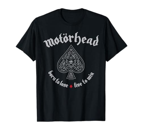 Camiseta Motörhead Born to Lose Live to Win – Análisis Completo