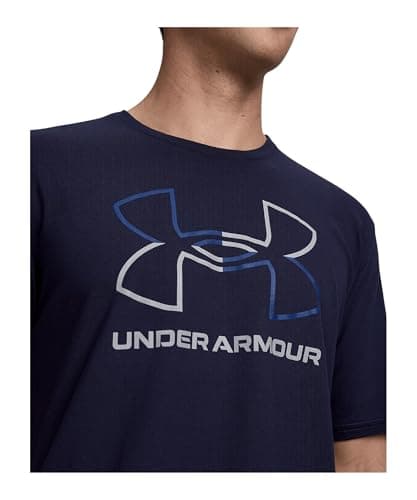 Under Armour Men's Global Foundation Short Sleeve T Shirt, (410) Midnight Navy/Royal/Steel, XX-Large