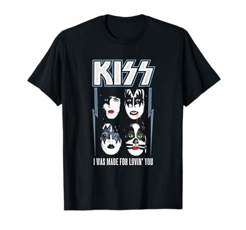 Camiseta KISS I Was Made for Loving You – Análisis Completo 2025