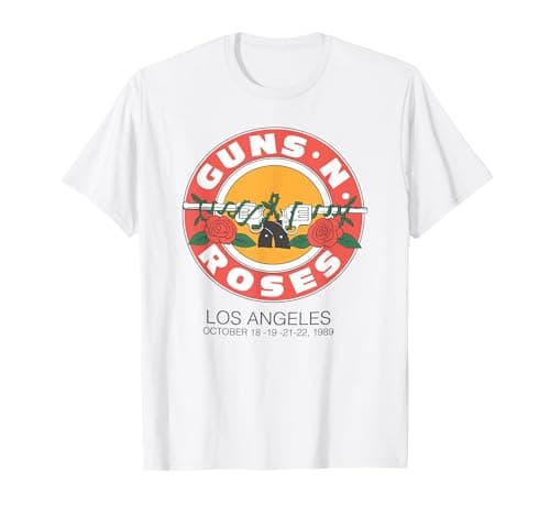 T-Shirt Guns N' Roses 1989 Bullet Seal LA – Mon Test Complet