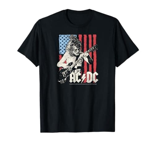 ACDC American Flag T-Shirt Review – Officially Licensed Rock Merch