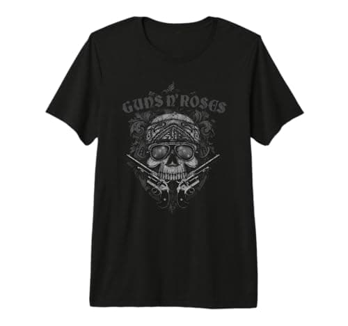 Guns N' Roses Skull Guns Bandanna T-Shirt – Är den värd priset?