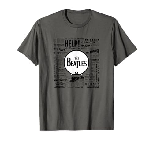 Beatles T-Shirt Review: Beatles Singles World Art – Honest Verdict