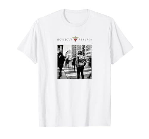 Bon Jovi Forever Cover White T-Shirt Review – Honest Verdict