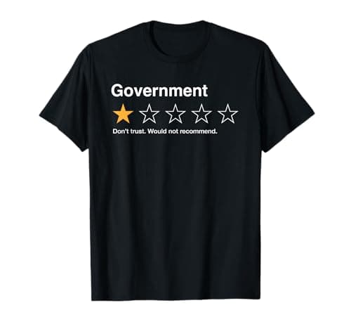 Camiseta Sarcástica Government One Star Rating: Análisis Completo