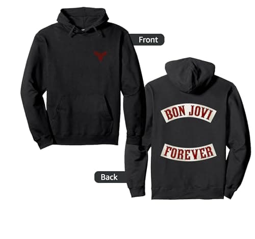 Bon Jovi Forever Back Print Pullover Hoodie Review – Is It Worth It?