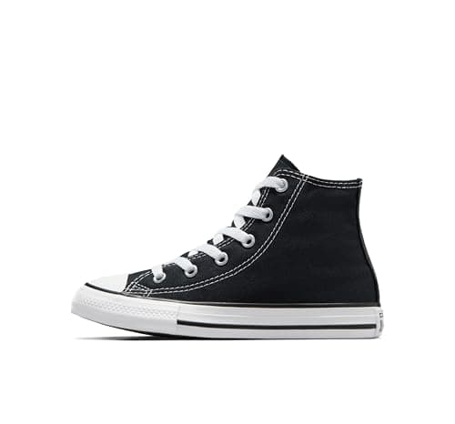 Converse Kids' Chuck Taylor All Star High Top, Black, 13 Little Kid