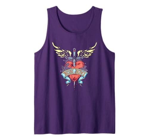 Bon Jovi Daggered Tank Top Review – Authentic Rock Merch