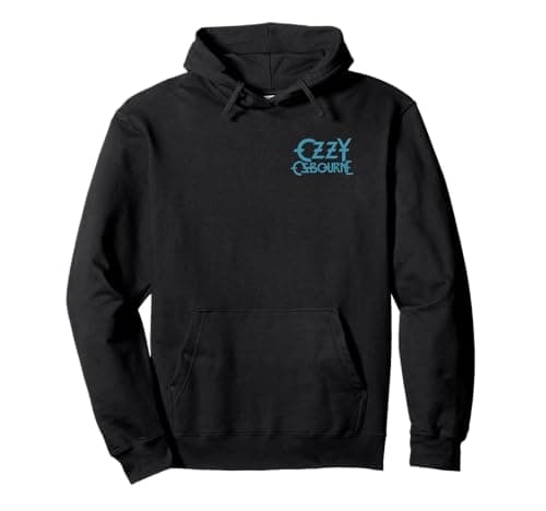 Ozzy Osbourne Patient Number 9 Teal Logo Pullover Hoodie