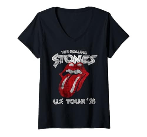 Rolling Stones T-Shirt Femme U.S. Tour 1978 – Test & Avis