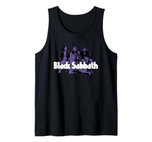 Official Black Sabbath Purple Photo Tank Top Review