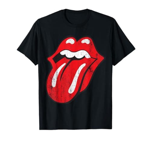 Rolling Stones Official Distressed Tongue T-Shirt Review