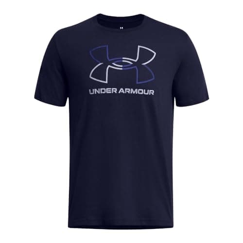 Under Armour Men's Global Foundation Short Sleeve T Shirt, (410) Midnight Navy/Royal/Steel, XX-Large