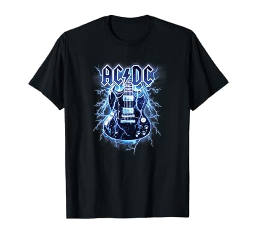 ACDC - Lightning Guitar T-Shirt