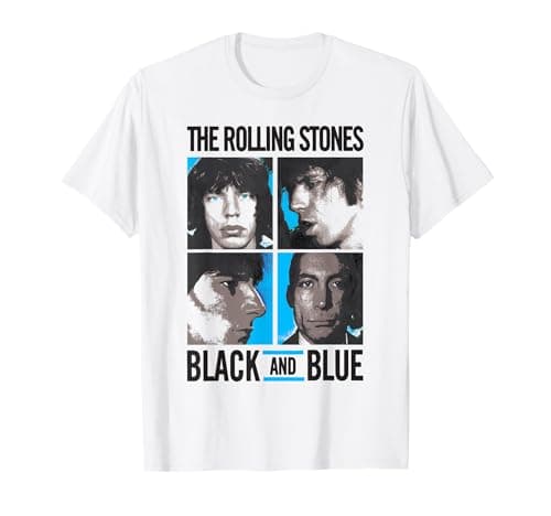 Camiseta Official Rolling Stones Black and Blue Photo Squares – Análisis 2025