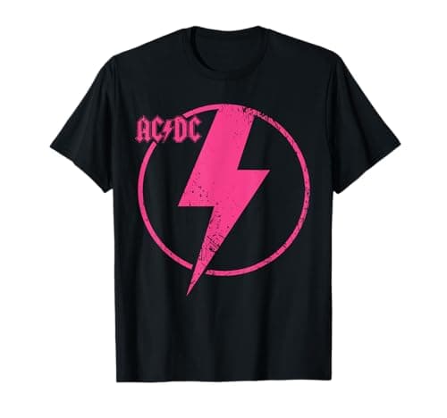 AC/DC Pink Distressed T-Shirt Review – Official Licensed Rock Merch