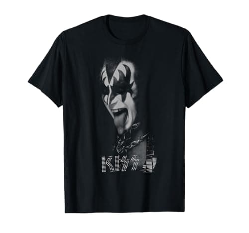 Camiseta KISS Gene Simmons Negra y Blanca – Análisis Completo