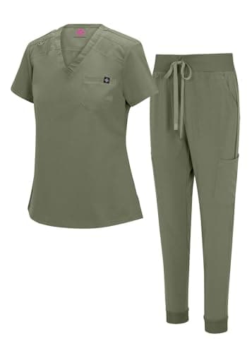 Conjunto de Scrubs para Mujer: Análisis Completo del Uniforme Médico Deportivo Natural Uniforms