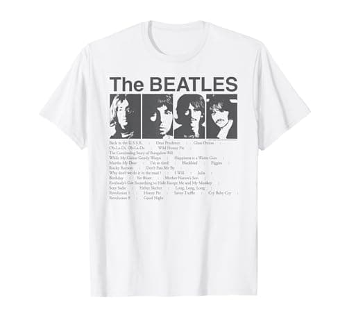 Beatles Song List T-Shirt Review – Official Licensed Tee Worth It?