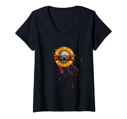Guns N' Roses Splatter Bullet V-Neck T-Shirt – La Recensione Completa