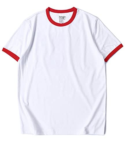 Zengjo Ringer Tee Review: Comodidad Retro y Estilo Deportivo