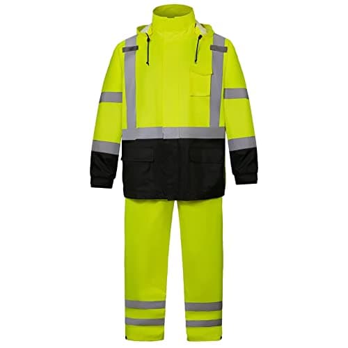 SRsafety High Visibility Rain Gear Review – Clase 3 ANSI Tested