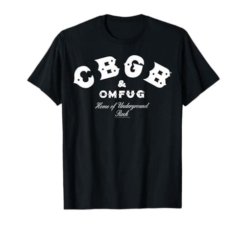 Camiseta CBGB Oficial: Análisis Completo 2024
