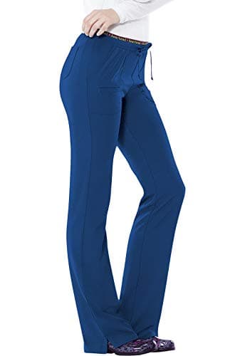 HeartSoul Break on Through Women Scrubs Set Shaped V-Neck Top 20710 & Drawstring Pant 20110P (Royal XS/XXS Petite)