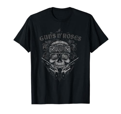 Guns N' Roses Skull Guns Bandanna T-Shirt Review – Is It Worth It?