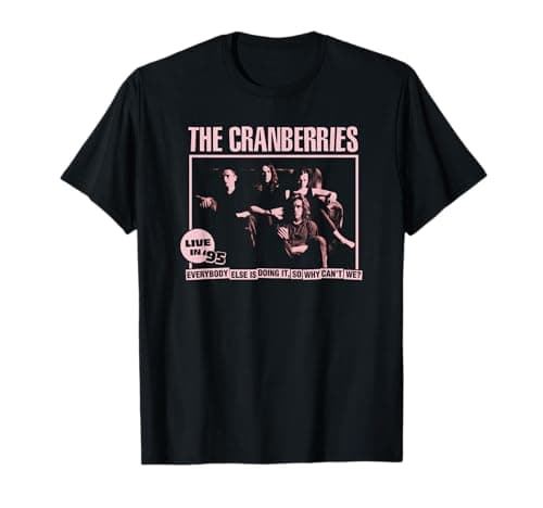 The Cranberries Live in '95 Concert Tour Vintage Band T-Shirt