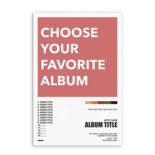Aozomo Custom Album Cover Poster Review – Worth the Hype?