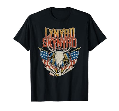 Camiseta Lynyrd Skynyrd Americana Steer Skull - Revisión Completa