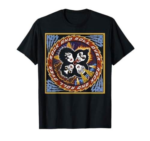 KISS - 1976 Rock & Roll Over T-Shirt Small
