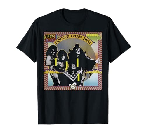 Camiseta KISS 1974 Hotter Than Hell – Análisis Completo