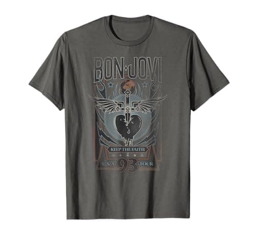 Bon Jovi Keep The Faith T-Shirt Review – Official Merch Worth It?
