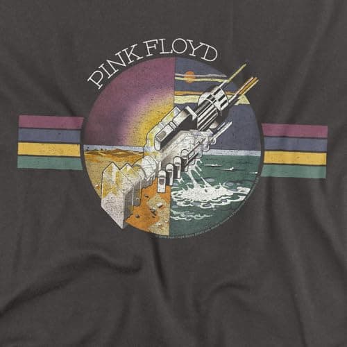Popfunk Pink Floyd Wish You were Here Album Cover T Shirt (Large)