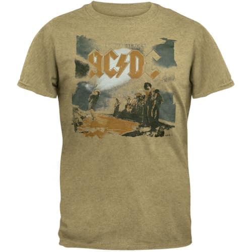 AC/DC Let There Be Rock T-Shirt Test – Beige Klassiker im Check