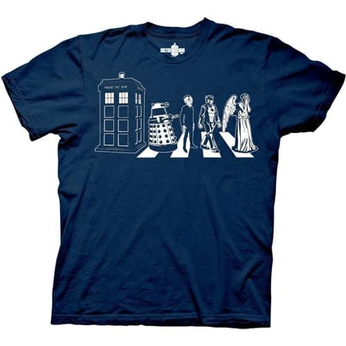 Doctor Who Street Crossing T-Shirt Review – Ripple Junction Navy