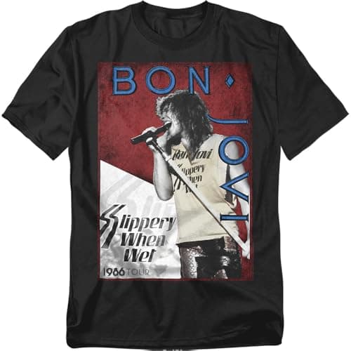 Popfunk Bon Jovi 1986 Slippery When Wet Tour T-Shirt Review