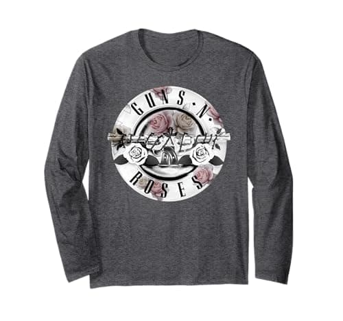 Guns N' Roses Floral Seal Long Sleeve T-Shirt